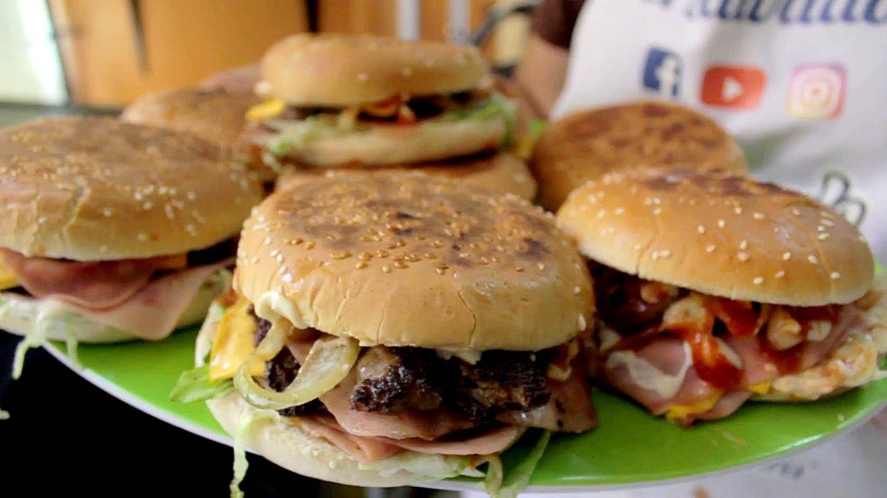 Preparando unas Riquisimas HAMBURGUESAS HULA HULA a mi Estilo