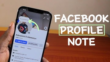 How to Add Note on Facebook Profile
