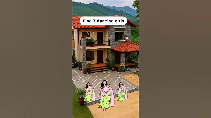 Find 8 dancing girls#shorts #viral #eyetest