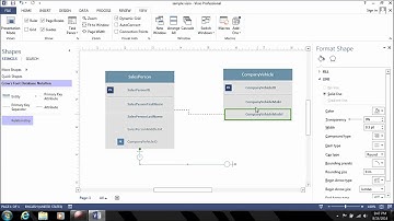 MS Visio Making ERDs