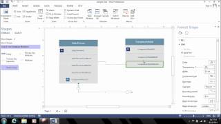 MS Visio Making ERDs