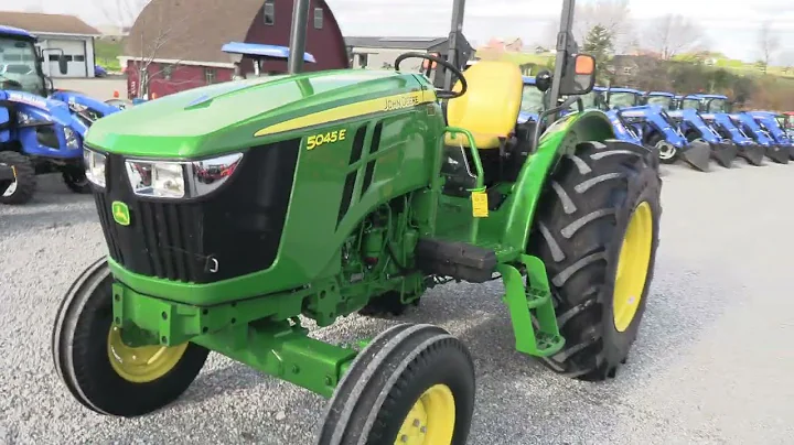 2022 John Deere 5045E Open Station Tractor! Like New! JD Warranty! For Sale by Mast Tractor Sales
