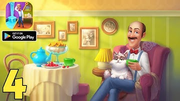 Homescapes walkthrough Gameplay | Part-4 (Android, iOS) | Powerplay games