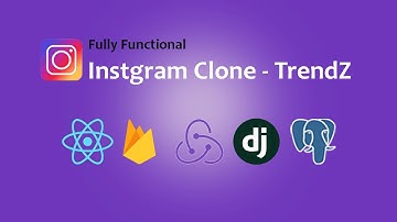 Instagram Clone ( TrendZ ) - React, Redux-toolkit, Django and Postgresql Database