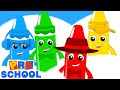 мелки цвет песня | Музыка для детей | развивающий мультфильм | детские стишки | дошкольные видео