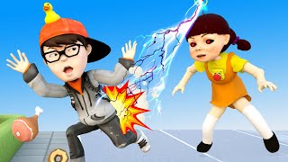 Robot Doll Takes Over! Scary Teacher Squid Game Chaos | Scary Teacher Funny screenshot 3