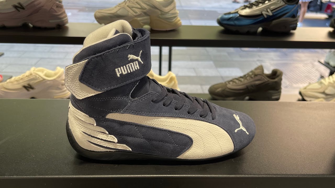 Puma Speedcat Mid (New Navy/ Warm White) - Style Code