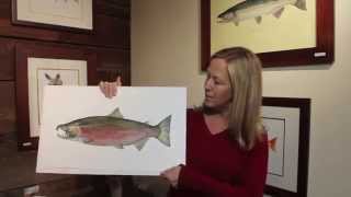 Spring 2015 Sale - Coho Salmon Limited Edition Giclee Print &amp; More