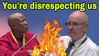 Julius Malema Slam Paul O'Sullivan for refusing to answer questions about past.