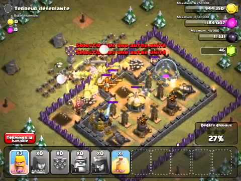 comment gagner terreur deferlante clash of clan