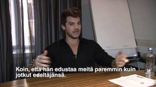 Adam Lambert's interview with hs.fi