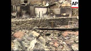 Evacuees return home after wildfires