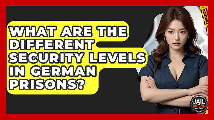 What Are The Different Security Levels In German Prisons? - Jail & Prison Insider