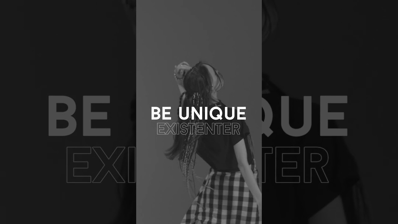 Existenter - Be Unique. Слушайте на всех площадках!