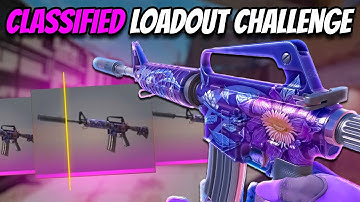 Building a FULL CLASSIFIED Loadout!😱CS2 Loadout Building Challenge! - CS2 Skins, Knives and Gloves