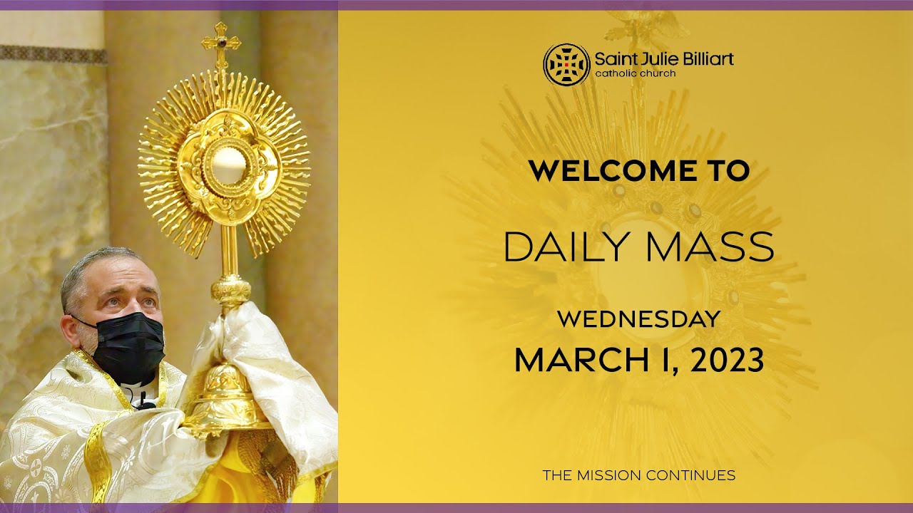 Daily Mass, March 1, 2023 YouTube