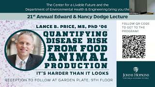 Dodge Lecture 2024--Lance Price, MS, PhD 