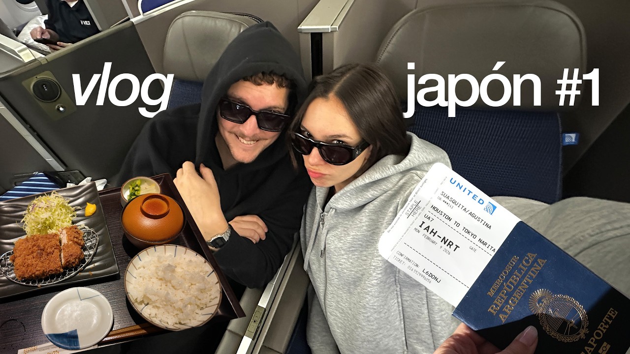 25 horas de vuelo para llegar a Japón (no nos queríamos bajar del avión)