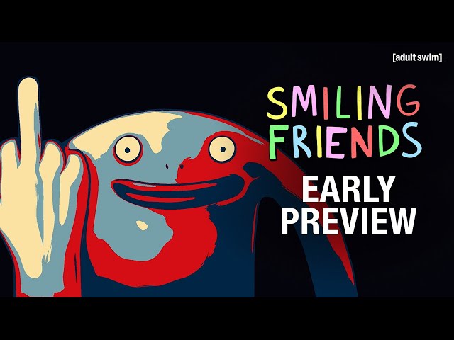 Mr. Frog For President | Smiling Friends New Episode Sneak | adult swim class=