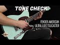 Tone check fender american ultra luxe telecaster demo  no talking