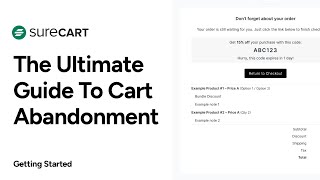 Ultimate Guide To Cart Abandonment Recovery - Easiest Way To Boost Revenue