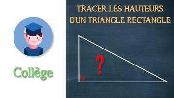 Tracer les hauteurs d