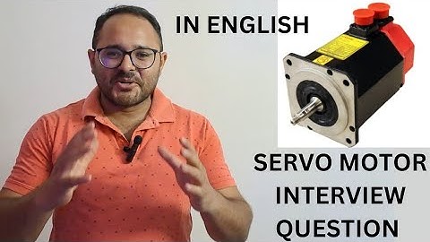 servo motor interview question # fanuc#motor ( in english)