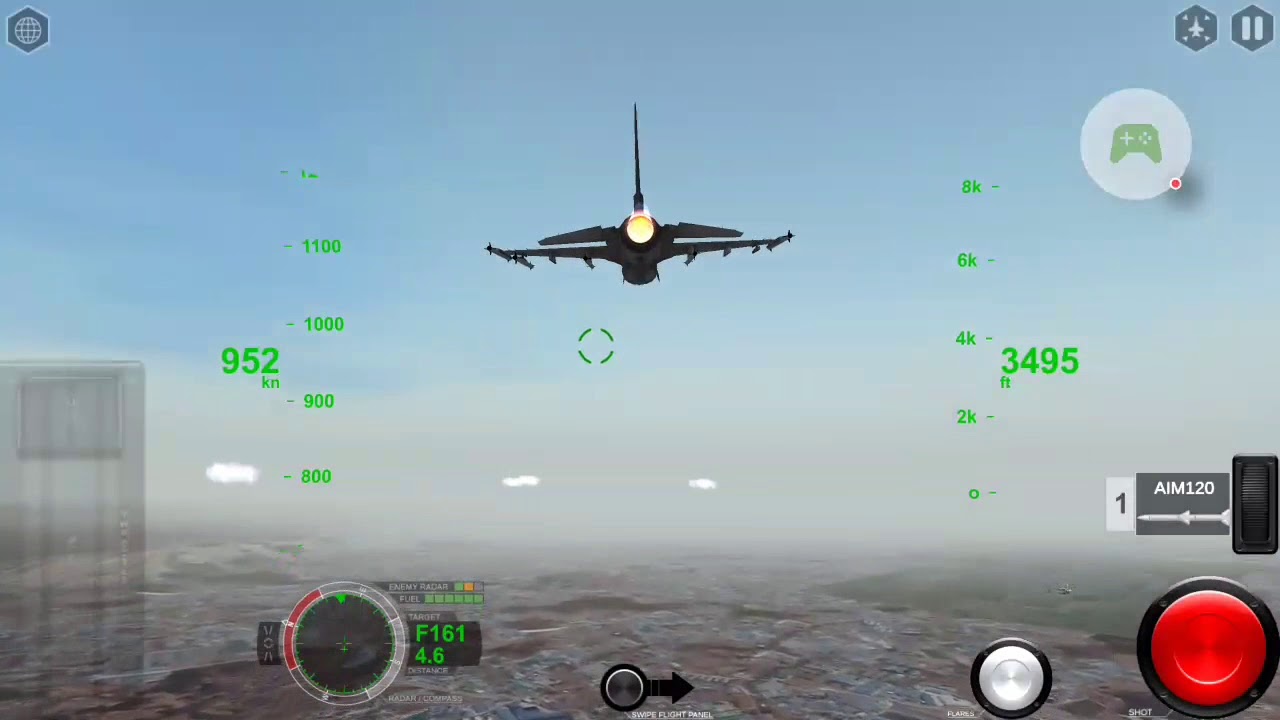 AirFighters pro (F16 falcon, dogfight gameplay) YouTube