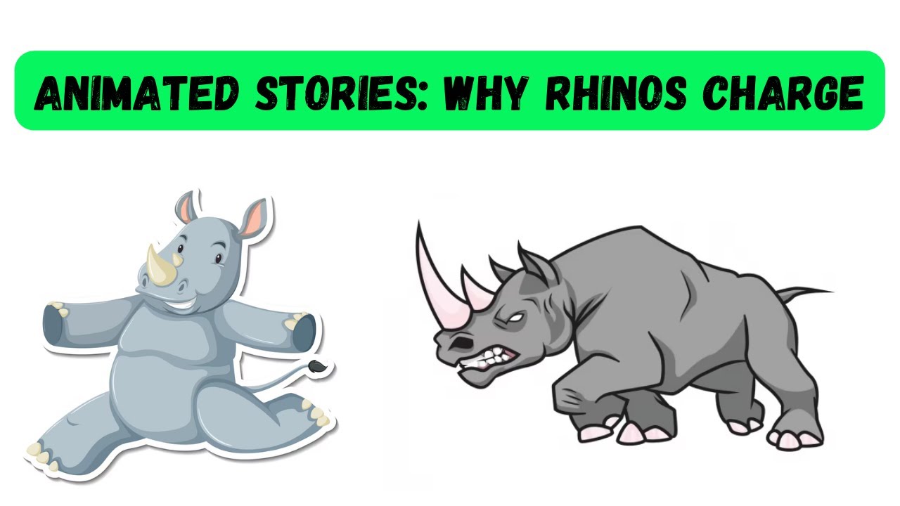 Why Rhinos Charge, Rhinos CBC Animated Children Stories, Bedtime Story, Kids Story