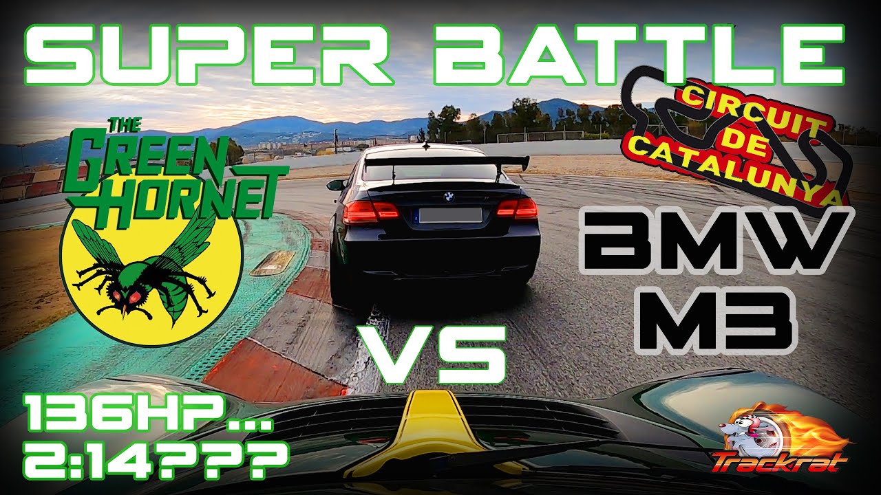 Circuit de Barcelona-Catalunya - Lotus Elise 111S vs BMW M3 on TRAFFIC Superbattle & best lap ever.