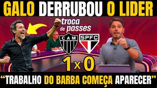 GALO DERRUBA O LIDER DO BRASILEIRO COM VITORIA NA ARENA RMV NOTICIAS DO ATLETICO MINEIRO HOJE!