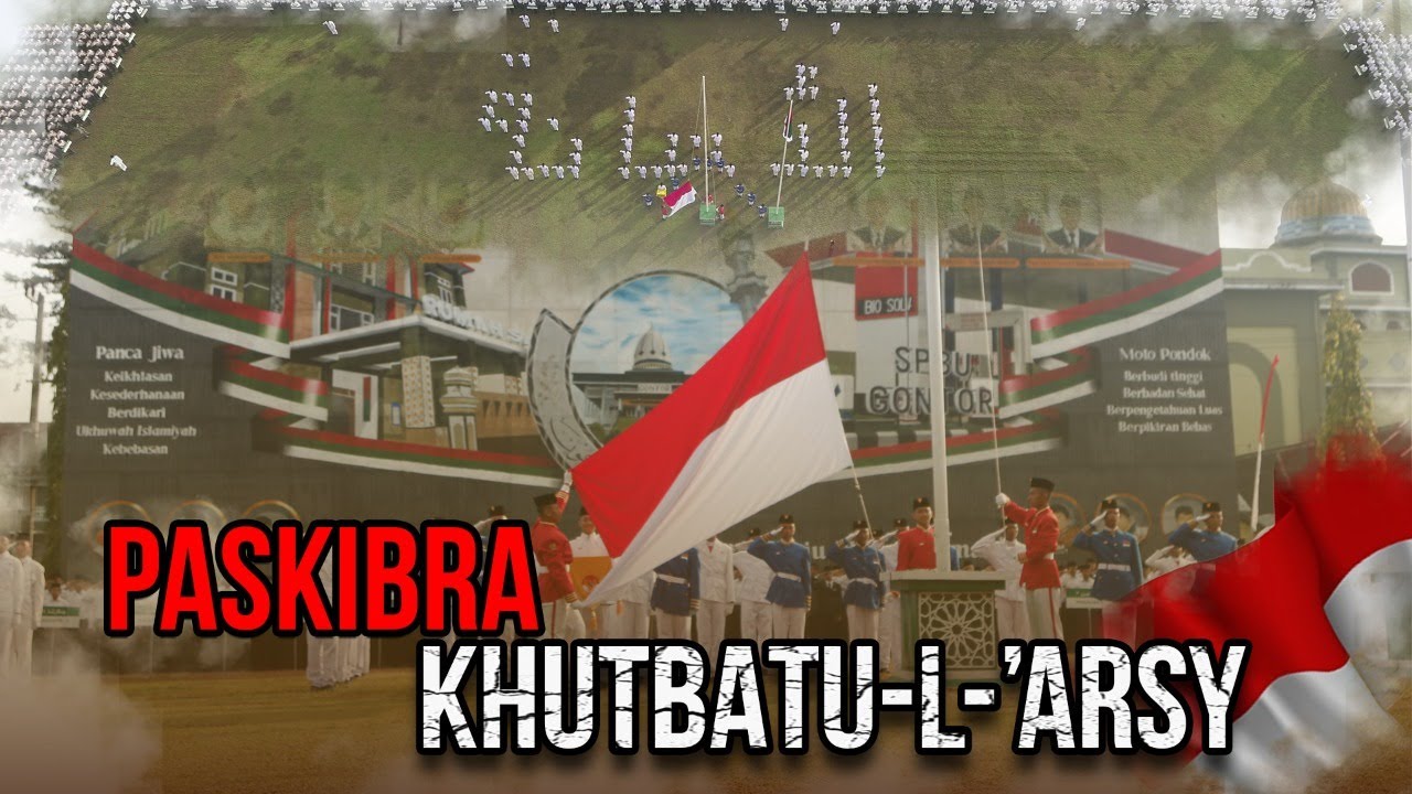 Penampilan Paskibra Khutbatul 'Arsy 1444/2022