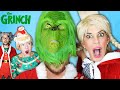 Face Reveal of Grinch Who Stole Christmas! (Surprising My Best Friends) Rebecca Zamolo