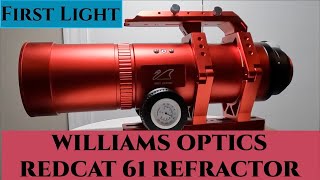 First Light-Williams Optics RedCat 61 Telescope & ZWO ASI 2600 mm Pro Camera & Pixinsight Processing