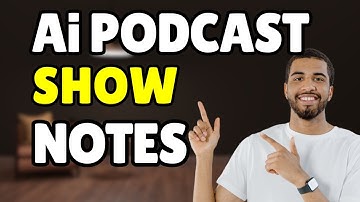 How to Generate Podcast Show Notes Instantly with ChatGPT