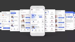 Book Doctor Appointment App UI Kit | App Innovation screenshot 2