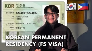 F5 VISA IN KOREA | FINALLY I AM A PERMANENT RESIDENT IN KOREA!