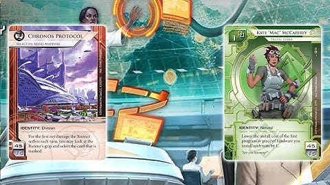 Android Netrunner: Playing against Chronos Protocol