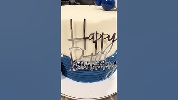 Cake Decorating Tutorial | Fault Line Design  #cakedesign #shorts #cakedecorating