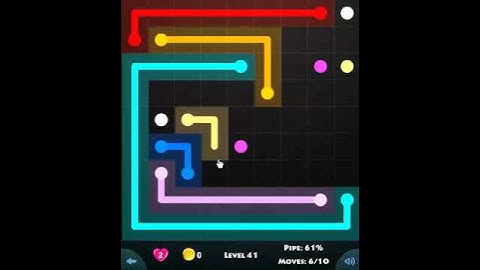 9 × 9 MANIA LEVEL 41 - FLOW GAME ON FACEBOOK Connect the dots