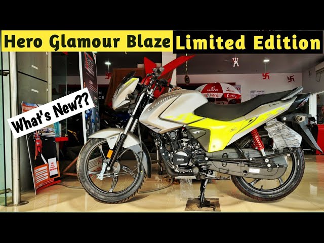 Hero Glamour Blaze Limited Edition Whats New Review Mileage Price Youtube