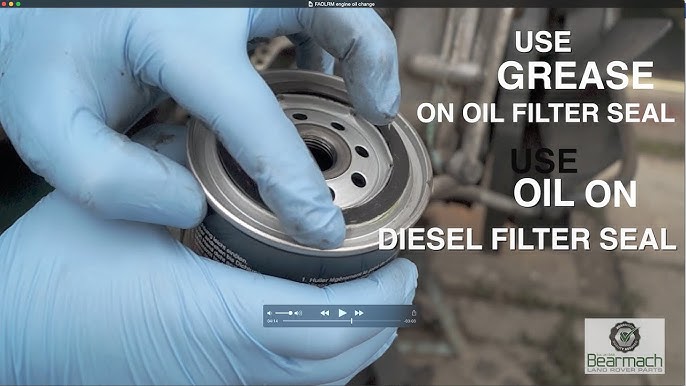 Replacing a Tdi Diesel filter - The Fine Art of Land Rover Maintenance - 