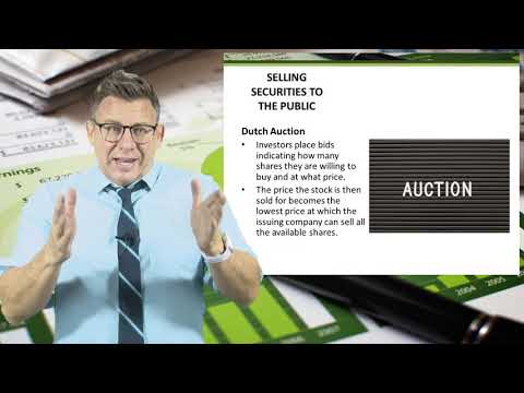 Video: How To Sell Securities