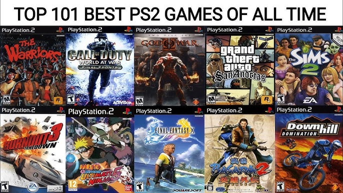 Os Melhores Jogos de ps2