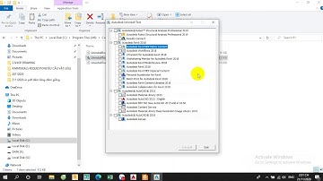 GỠ BỎ SẠCH REVIT CỦ ĐỂ CÀI REVIT MỚI