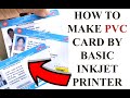 HOW TO MAKE PVC CARD | DRAGON SHEET PRINTING | PVC CARD (HINDI)
