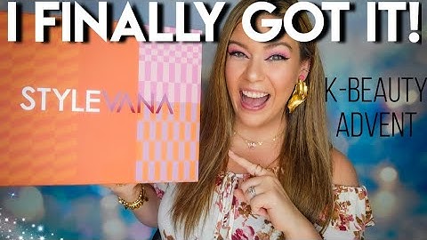 Stylevana Advent Calendar 2025 | 25 DAY K BEAUTY ADVENT CALENDAR 2025