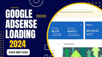 How to MAKE MONEY with Google AdSense loading in 2024 (SAFE METHOD)