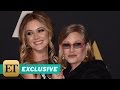 FLASHBACK EXCLUSIVE: Carrie Fisher and Daughter Bille Lourd's Cutest Moments Together