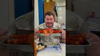 QUANTO CUSTA COMER KING CRAB, O CARANGUEJO GIGANTE CHAMADO CENTOLLA, EM USHUAIA NA ARGENTINA #Shorts